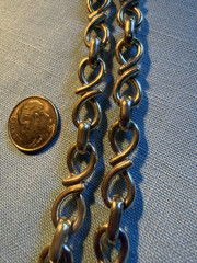 TAXCO MEXICO LPV VTG STERLING SUNFLOWER MABE PEARL BOLD STATEMENT NECKLACE 123g