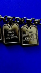 I am Edgar berebi and this my Never Worn 10 commandments Bracelet 1996