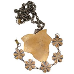 Lot Vintage Jewelry Copper Brass Boho Modernist Brutalist Organic Earthy 11pc