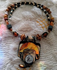 Suzanne Bellows Signed Necklace. Art Fair Purchase. One Of A Kind!