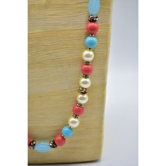 R.J Graziano Vintage Crystal Necklace Beaded Station Neiman Marcus $190 NOS BinE