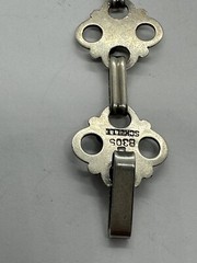 Scholle 830s Silver bracelet Norway Norwegian vintage estate Art Nouveau 1857