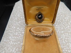 ART Deco jewelry lot Childs bracelet Victorian brooch Gold filled Lady Earrings