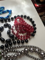 Vtg Costume Jewelry Lot Lucite Acrylic Faux Bakelite Amber Tortoise 11 Pc