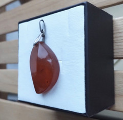 Soviet amber Vintage pendant Kaliningrad Made in USSR