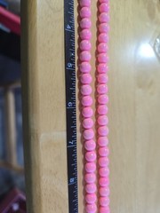 Mod Bubblegum Pink Statement Necklace Mid-Century Modern Kitsch
