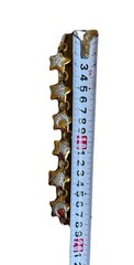 Chunky Gold Star Statement Bracelet Crystal Moon Heart Celestial Link 19cm