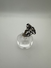 VTG Sterling Silver .925 Made in Mexico BOLD VICTORIAN SIZE 11.25, GRAMS 7.3