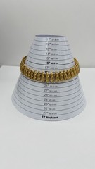 Vintage Anne Klein Necklace Chunky Gold Tone Statement Runway Bold Brushed Matte