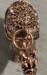 Egyptian Camel Pendant Charm Rhinestone Egypt Desert Vintage *chain Not Included