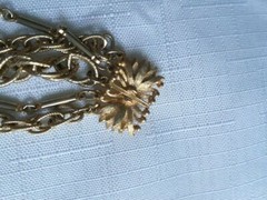 Vintage Gold Tone Bracelet 7 Inches 5 Strands – As Pictured -VM101