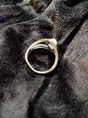 925 Opal Ring Size 9.5 Vintage Great Shape