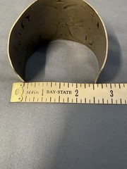 Bell Nickel Silver Cuff Bracelet