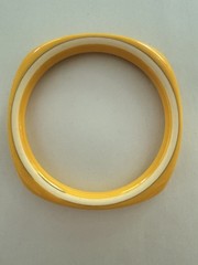 1960s Yellow Bangle