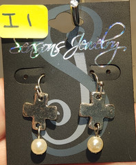 Vintage Costume Jewelry Earrings for pierced ears NIP – READ!