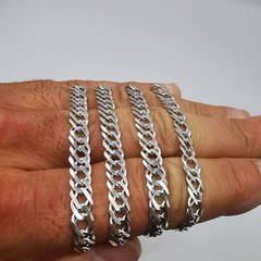 Vintage Beautiful Jewelry Chain, 925 Sterling Silver, Signed 17,58g