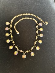 Vintage Aurora Borealis necklace