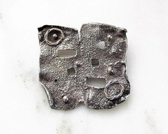 Vintage Hand-Crafted Sterling Silver Brooch ETC2815