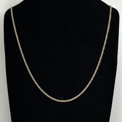 Vintage Sterling Silver Margarita Chain Necklace Mexico 21.5” 2mm 5.0 grams
