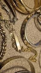 Vintage Bracelet Lot Mixed Materials And Styles