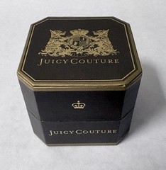 Vintage Juicy Couture 3 Charm Necklace Purse Ring Glasses & LOVE Bracelet in BOX