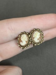 Vintage GOLD FILLED Non Pierced Earring Lot Clip On & Screw Back SIGNED JMS +