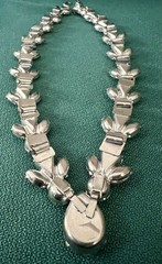 FABULOUS BRIGHT CRYSTALS RHINESTONES NECKLACE BY DESIGNER MARIE FERRA GORGEOUS