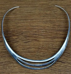 Vintage Choker Mexico Te-26 925 Silver