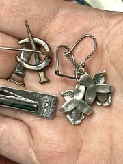 Vintage Jewelry Lot Art Deco Art Nouveau Retro Sterling Silver