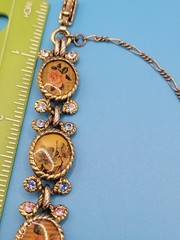 Maximal Art John Wind Bracelet Vintage Goldtone