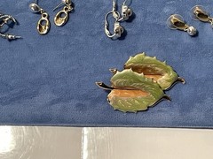 Vtg to Now Gold & Silver Tone Enameled Post Dangle Drop Earrings Lot 23 Pairs