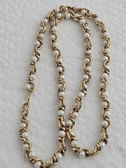 Estate Necklace Lot Beaded Carol Lee Original Box Mixed Materials And Styles