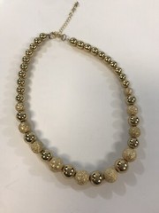 Jewelry Lot 7 Wearable Graduated Faux Pearl Necklaces Bronze Gold Black Silver