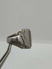 Metal ITK Ring USSR Soviet Russia Prison ART Criminal Retro Vintage Handmade⭐