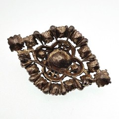 Vintage Watermelon Ravioli Brooch