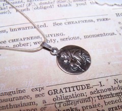 RELIGIOUS Mexican 985 Silver Medal Pendant or Charm – Saint Anthony of Padua