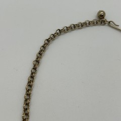 Vintage Judy Lee Gold Tone Necklace Leaf Design Faux Pearls Rhinestones Elegant