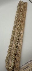 VTG NECKLACE IRIDESCENT TROCHUS SEA SHELL OPALESCENT TROPICAL JEWELRY NICE!