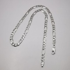 Vintage 925 Sterling Silver Signed Jewelry Chain 20.28in (51.5cm) 0.66oz
