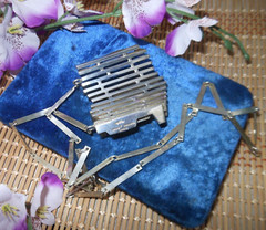 VTG REY URBAN Aage FAUSING DENMARK MODERN NECKLACE 925 STERLING SILVER 99g