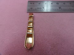 45 x 9mm 14k Solid Yellow Gold Bobby Hair Pin 4.09 Grams
