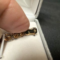 Classic Tennis Bracelet From Jc Penny Marked 925 Single Row Set Stones