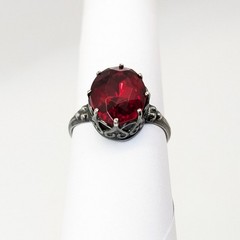 Vintage Luxury Soviet RING Silver⭐875 stamp Star USSR -size: 8US (18.5mm) UA #97
