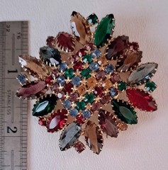 DeLizza Elster Juliana Brooch Earring Set