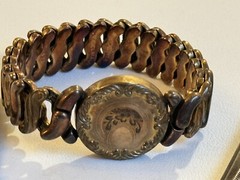 Antique Jewelry lot 1/40 10k Gold & 1/40 12k Gold Watch expandable bracelet Fork