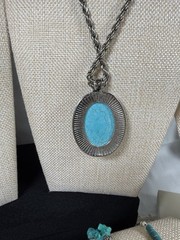 Vintage & Modern Estate 22 Pc Turquoise Inspired Jewelry Lot-All Wearable