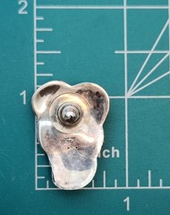 Vintage Weave Knot Sterling FAS Stud Earrings
