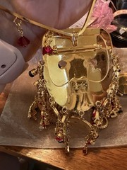 Lunch At The Ritz (LATR) Vintage Carousel Horse Set Brooch/Pendant Earrings