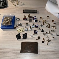 Vintage To Contemporary Men’s Cufflinks/pin Misc Lot. Reseller Lot.