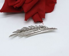 Vintage Crown Trifari Silver tone Elegant Pin CAT RESCUE